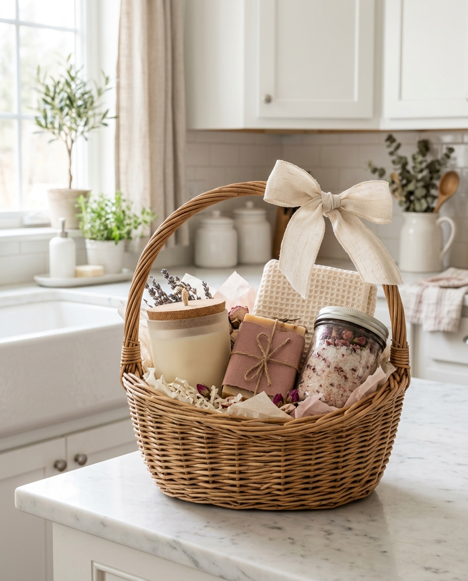 A Quiet Moment — gift basket by Linda's Gift Baskets