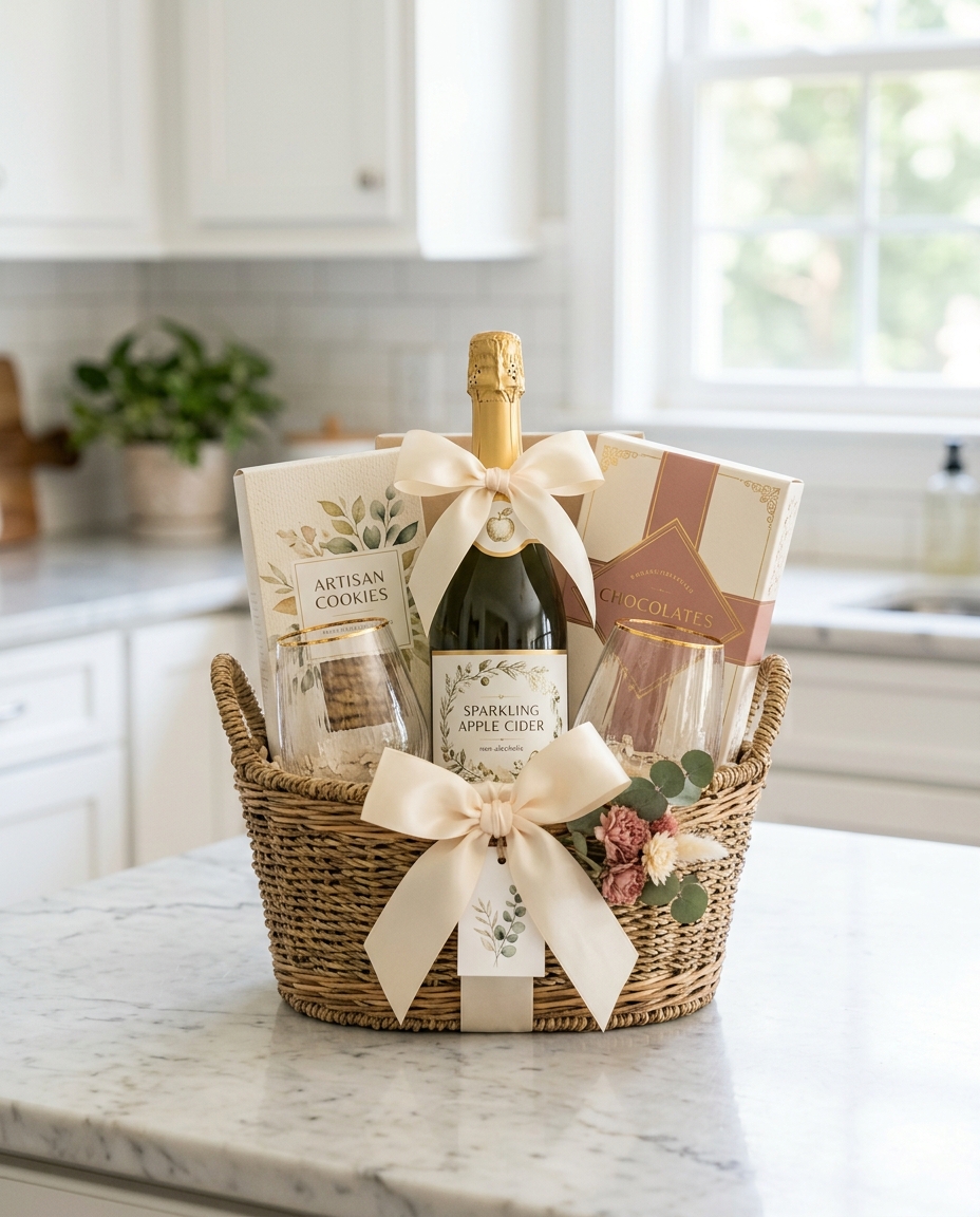 A Little Celebration — gift basket by Linda's Gift Baskets