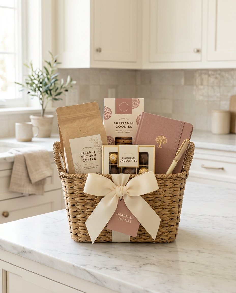 Coffee & Notes — gift basket by Linda's Gift Baskets